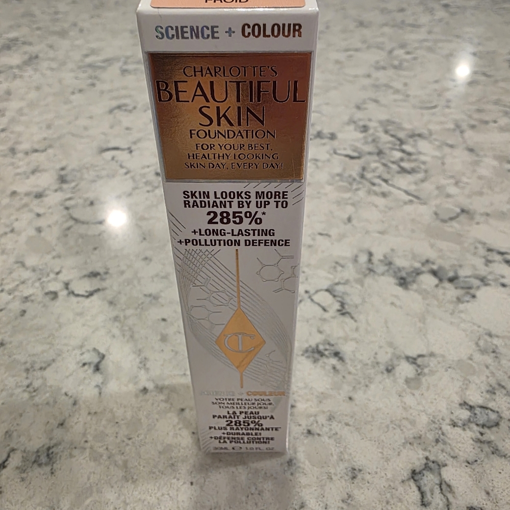 Charlotte Tilbury BEAUTIFUL SKIN FOUNDATION 3 COOL BNIB 30ML